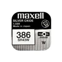 301/386/AG12/LR43 Knappcell Batteri